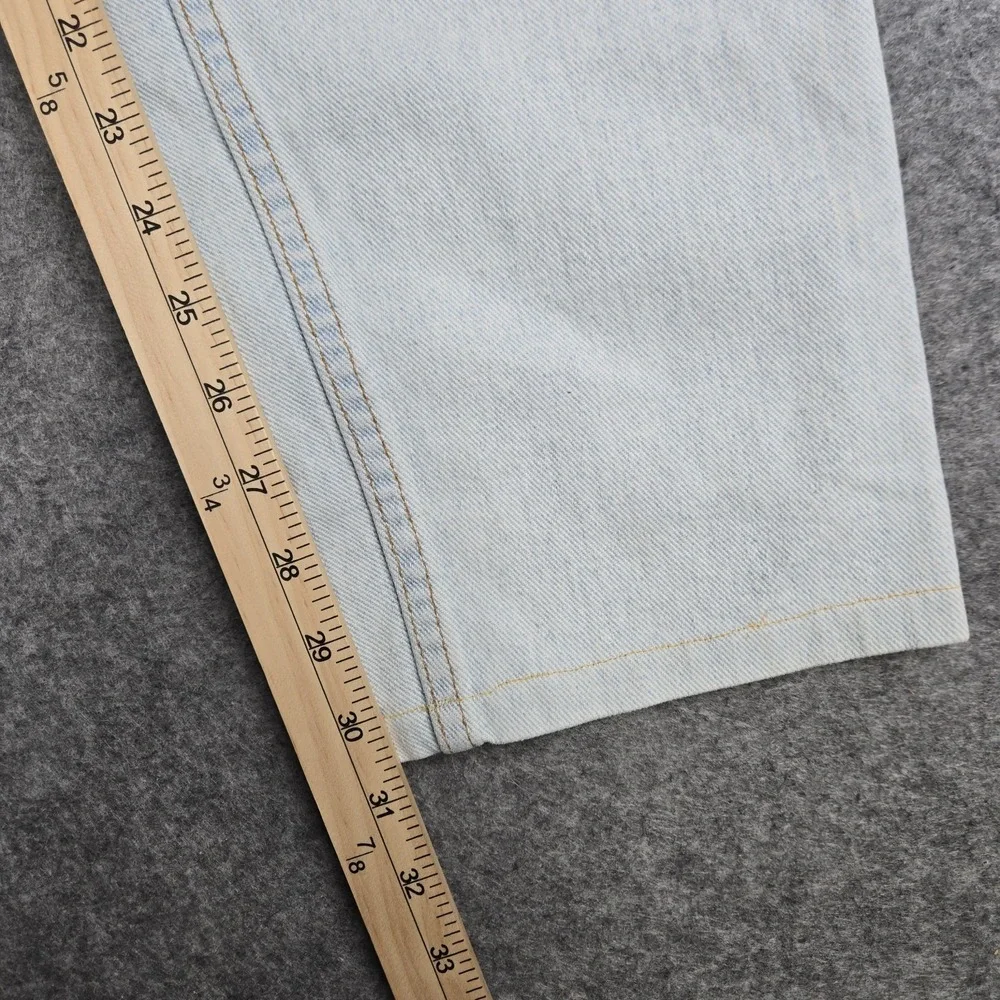Vintage Levis Jeans Mens 32 x 34 (Fits 32 x 31)Made USA 550 Light Wash Good Fade